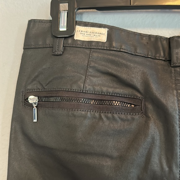 NWT ARMANI EXCHANGE Black Pants - Picture 9 of 11